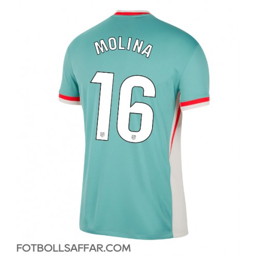 Atletico Madrid Nahuel Molina #16 Bortatröja 2024-25 Kortärmad